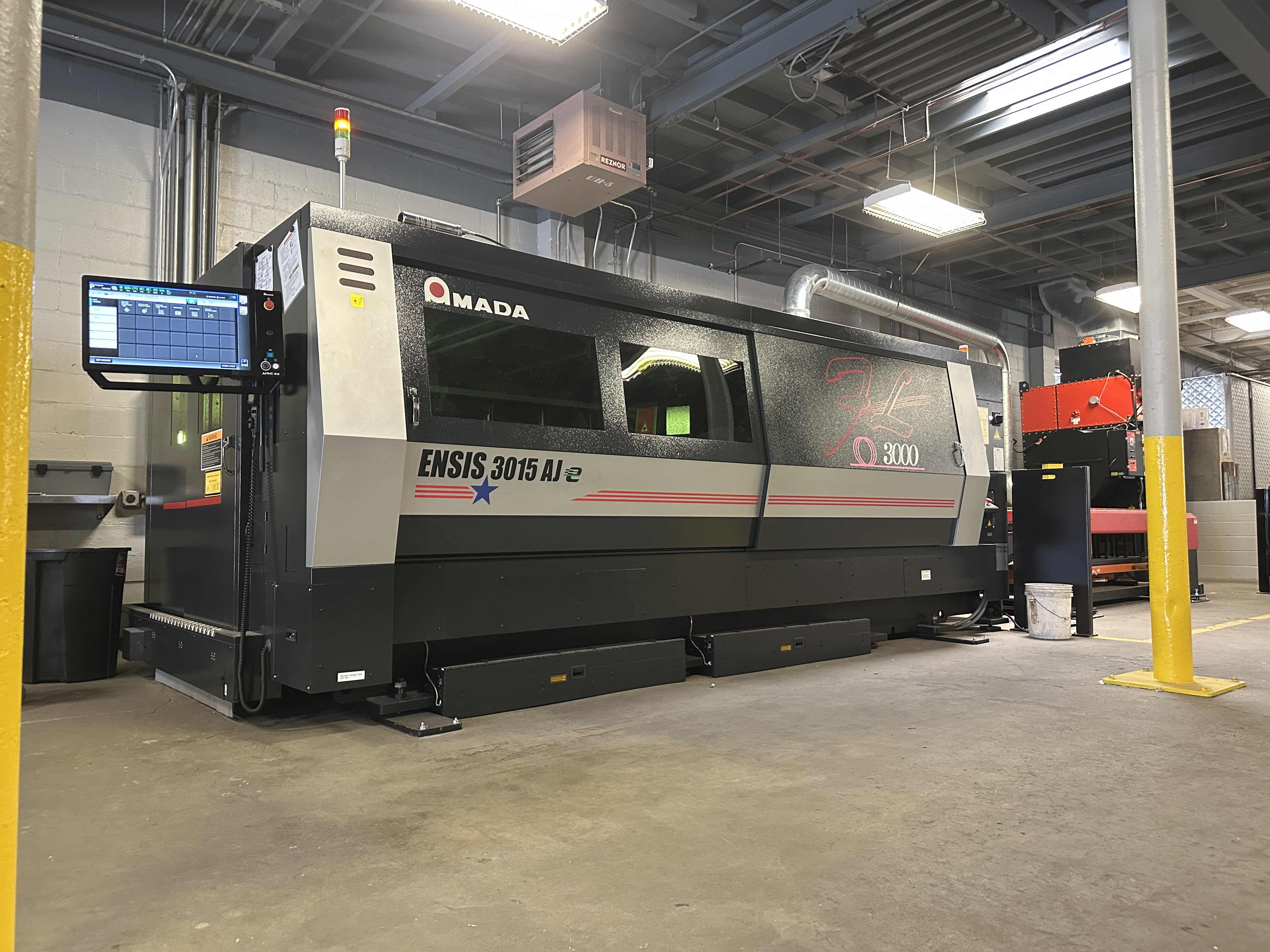 Fiber laser at Stevenson